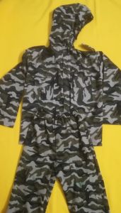 Kids Costumes to Hire - Army - green - pants , top with hood
